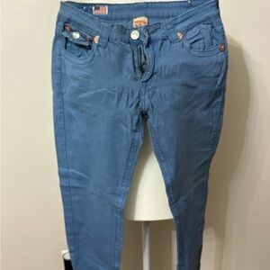 True Religion Light Blue Denim with Red Label size 31